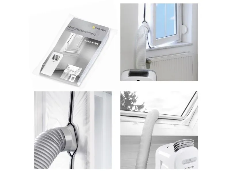 Trotec AirLock 100, Vindustetting, Hvid, Trotec