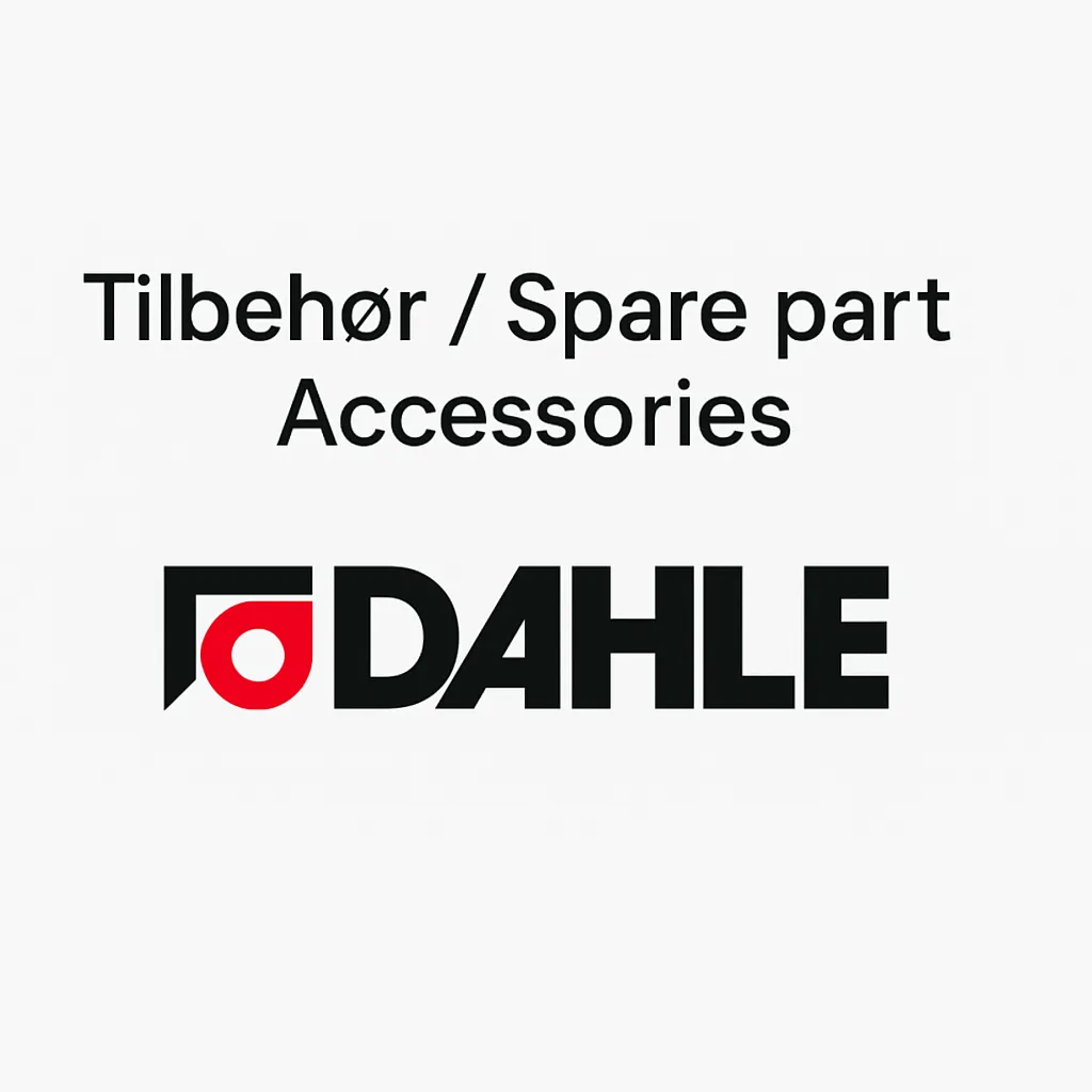 Klippehode Dahle 647, for roterende trimmer 550, 552, 554