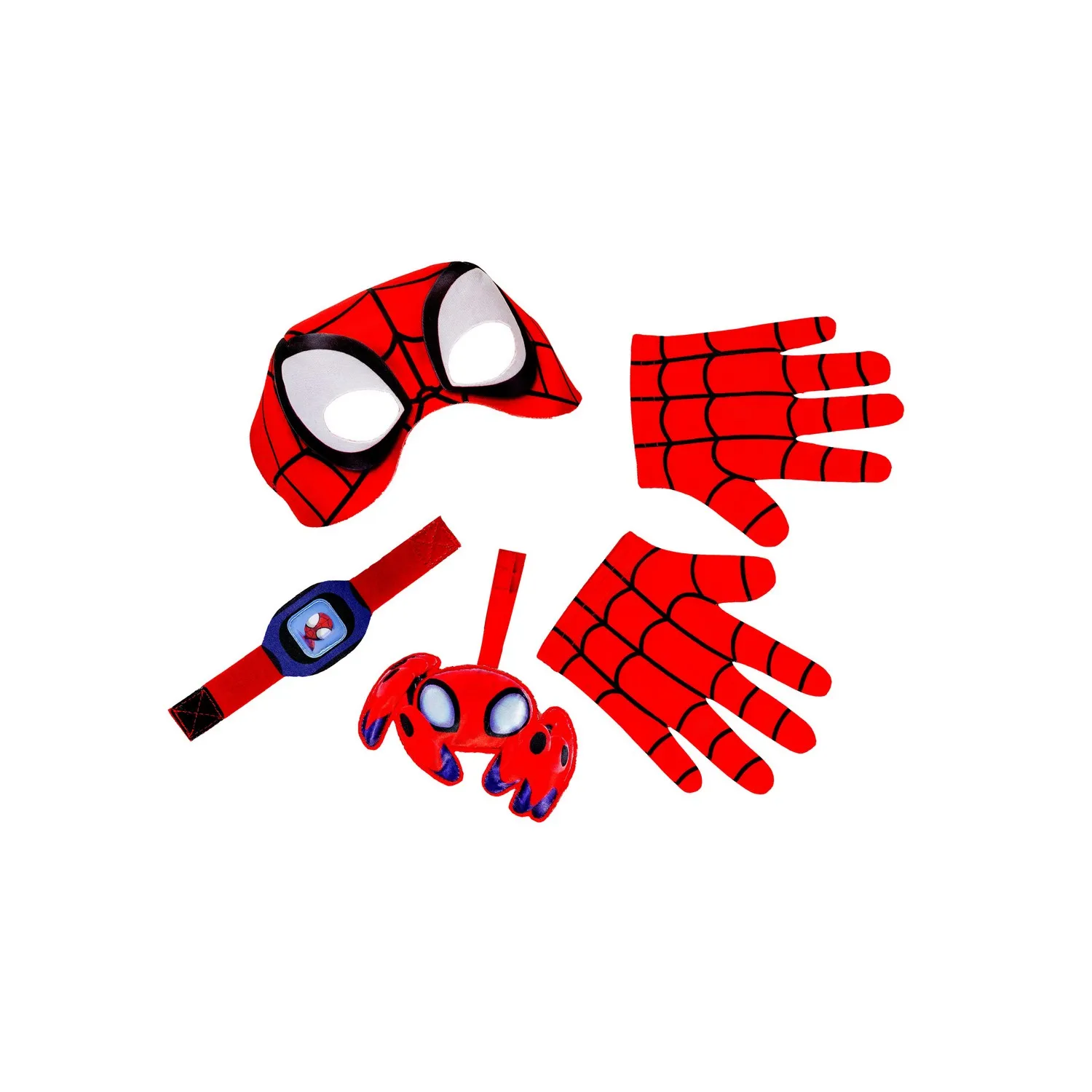 Spidey And His Amazing Friends Childrens/Kids Spider-Man Costume Accessory Set