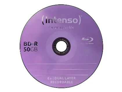 Intenso - 25 x BD-R - 50 GB 6x - skrivbar overflate - spindel