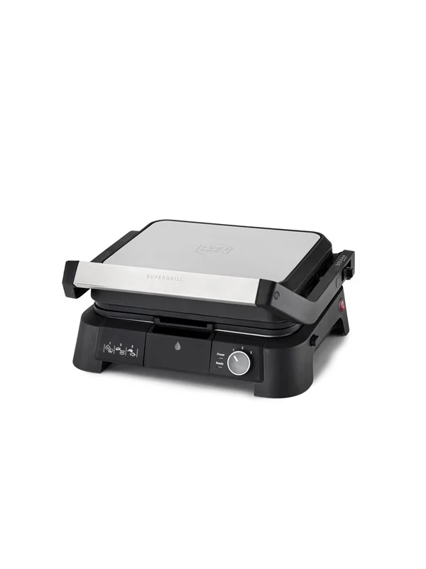 OBH Nordica SuperGrill 3in1 Stainless steel