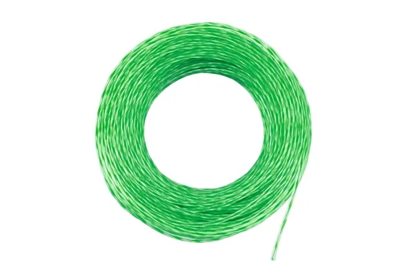 Tråd til trimmerhode, spiralformet, 2,0mm × 30 mtr