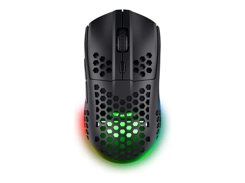Trust GXT 929 Helox - Gaming mus - Optisk - 6 - Svart