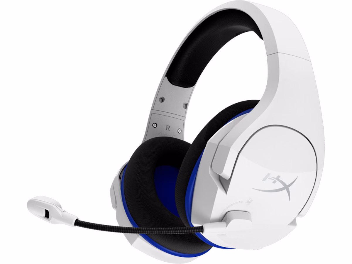 HyperX Cloud Stinger Core Trådløs Headset (hvit/blå)