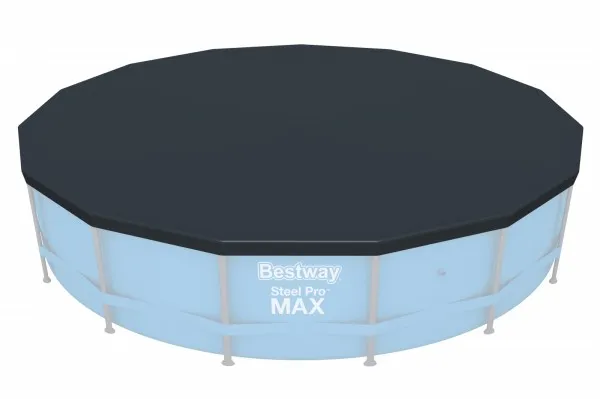 Bestway 58038, Overtrekk, Blå, Polyethylen, 4,57 m, 4,57 m, 91 cm