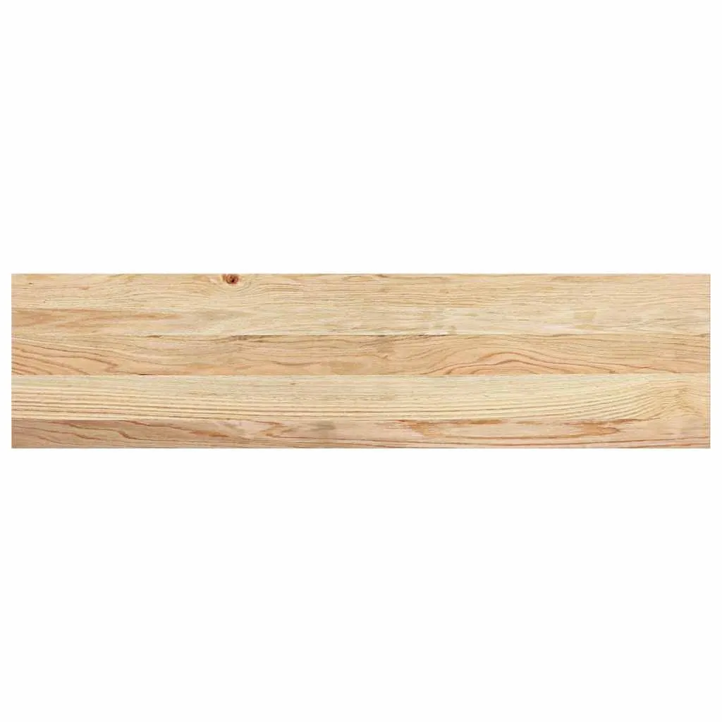 vidaXL Trappetrinn 16 stk ubehandlet 100x30x2 cm heltre eik