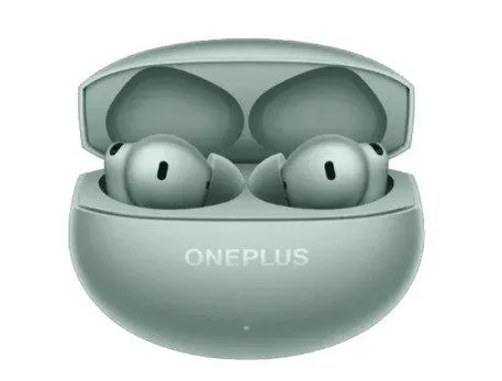 OnePlus Buds 4 - True wireless-hodetelefoner - i øret - Bluetooth - aktiv støydemping - zen green