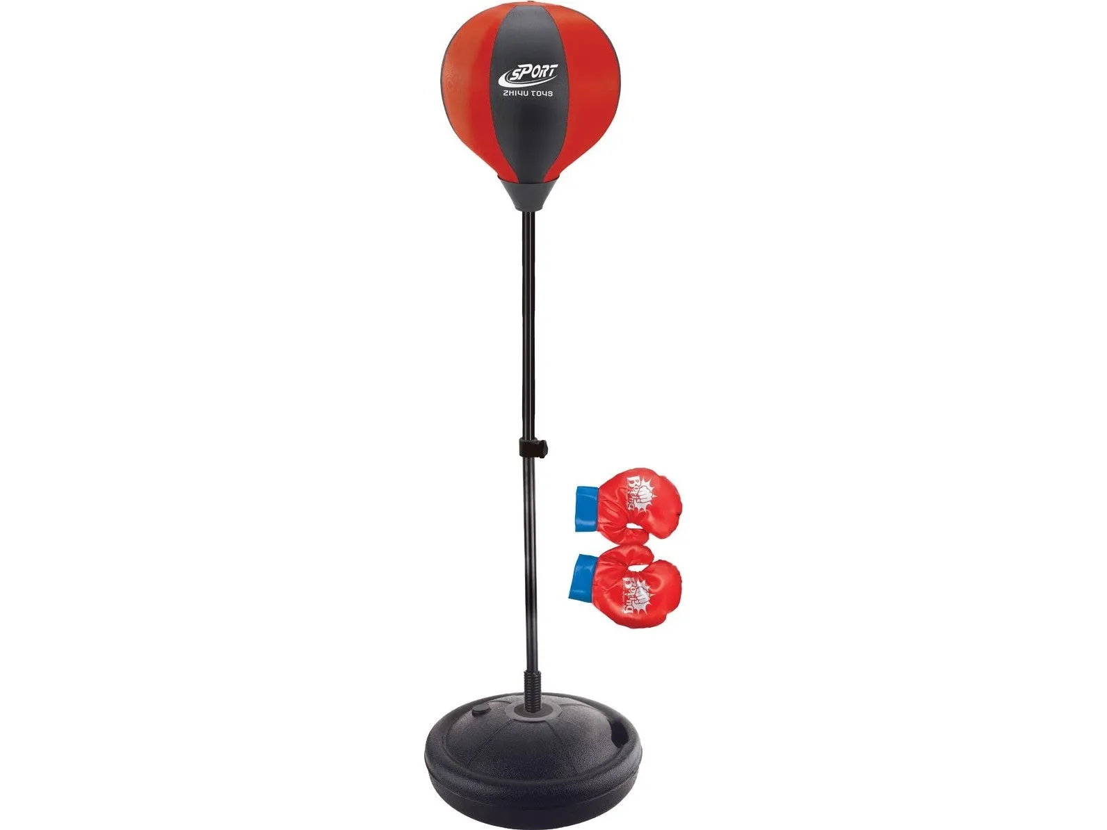 Enero bokseett for barn justerbart 80-102 cm med hansker