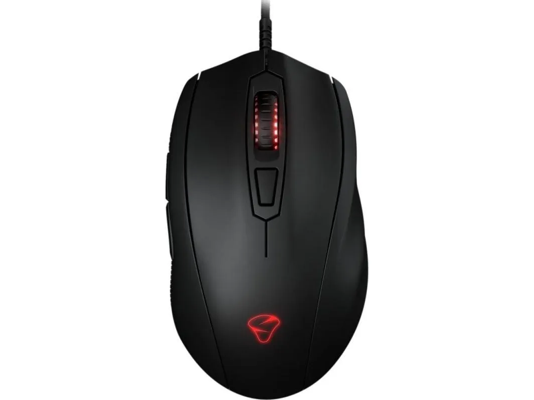 Mionix Castor Pro, Høyre hendt, Optisk, USB Type-A, 19000 DPI, 1 ms, Sort