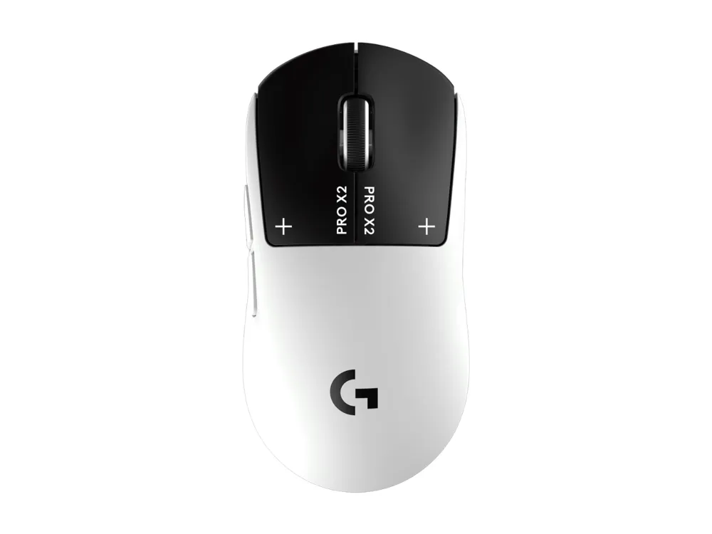 Logitech G PRO X2 SUPERSTRIKE - Mus - optisk - trådløs - 2.4 GHz - USB Logitech LIGHTSPEED-mottaker