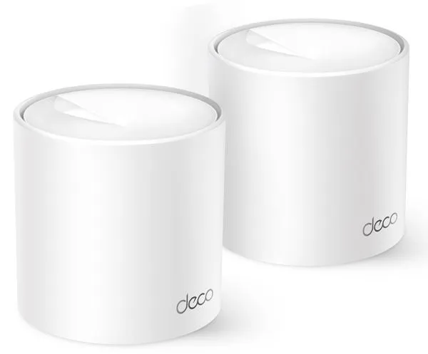 TP-Link Deco X1500, Hvit, Innvendig lys, Mesh system, Kraft indikator, Dobbelbånd (2.4 GHz / 5 GHz), Wi-Fi 6 (802.11ax)