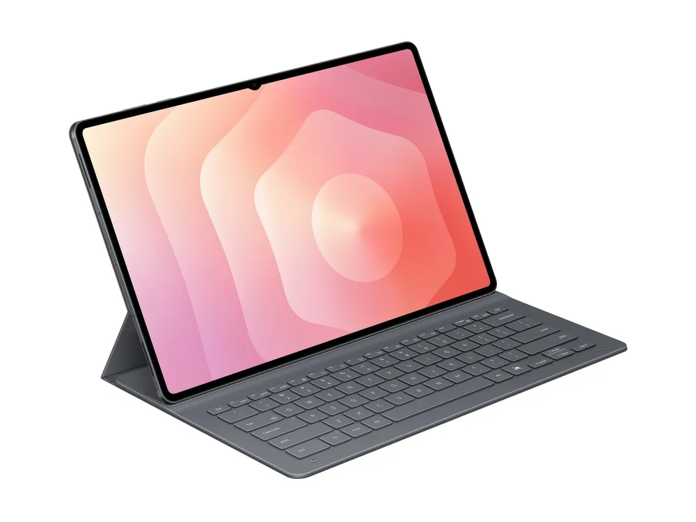 Samsung EF-DX930 - Tastatur og folioveske (bokomslag) - smalt - trådløs - POGO pin, Bluetooth - svart tastatur, svart boks - for Galaxy Tab S11 Ultra