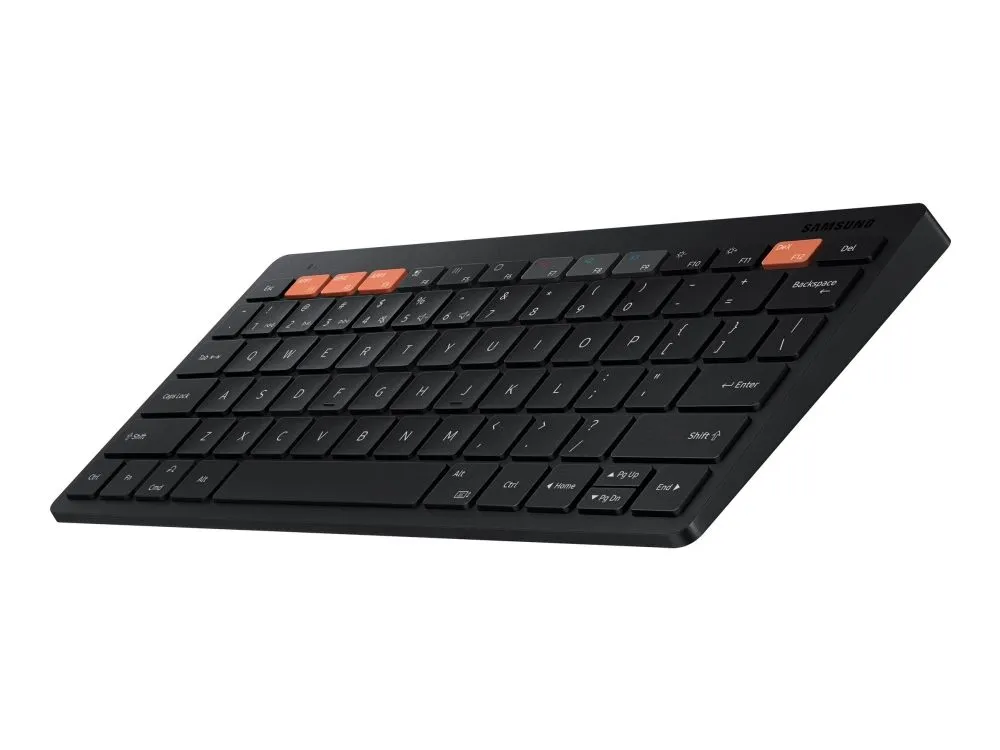 Samsung Smart Keyboard Trio 500 EJ-B3400 - Tastatur - trådløs - Bluetooth 5.0 - svart