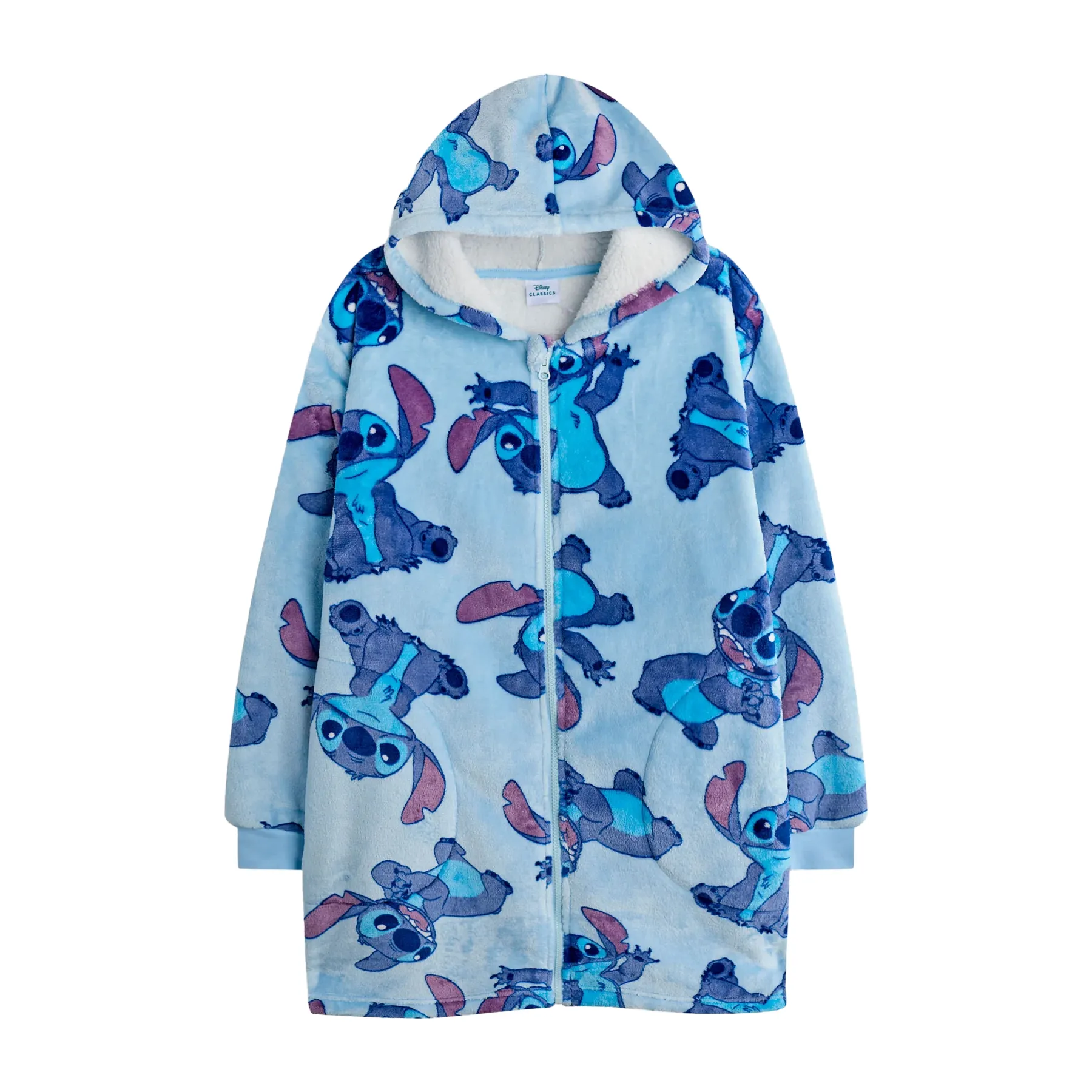 Lilo & Stitch Girls Full Zip Hoodie Blanket