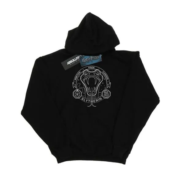 Harry Potter Girls Slytherin Seal Hoodie