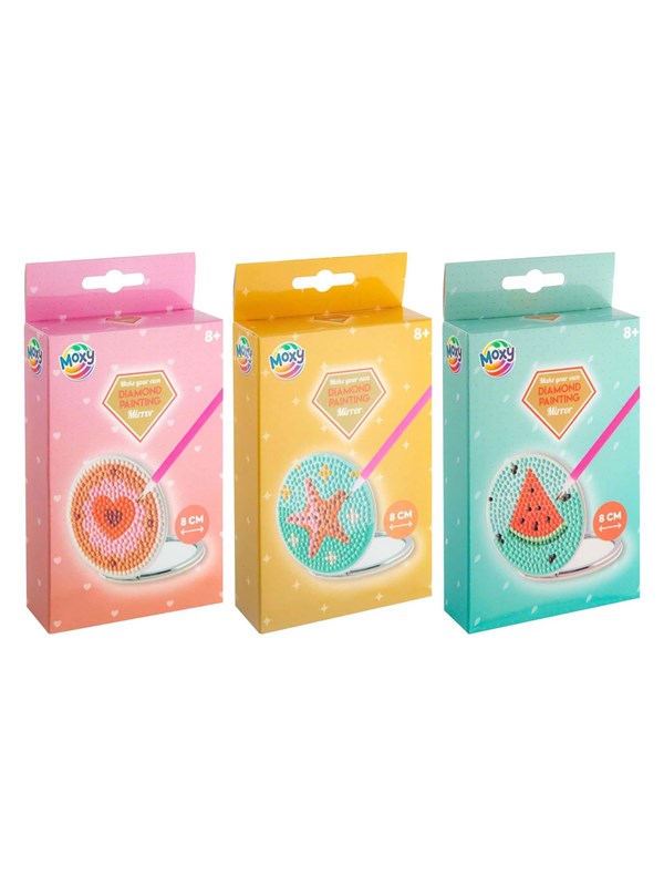 Creative Craft Group Diamond Painting Hand Mirror Decorate - 8 cm
