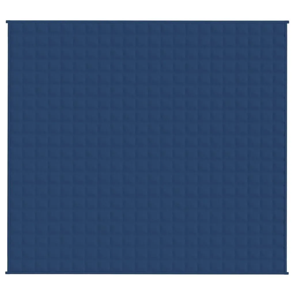 vidaXL Vektdyne blå 200x220 cm 13 kg stoff