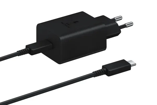 Samsung® | EP-T4510 - Hurtiglading Vegglader - 45 Watt - 3 A - USB-C - Sort | Inkl. 1,8 m USB-C-kabel