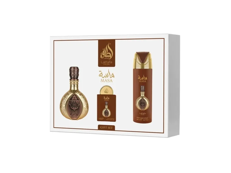 Lattafa Pride Masa gaveeske Eau de Parfum 100 ml + 20 ml + deodorant 200 ml unisex