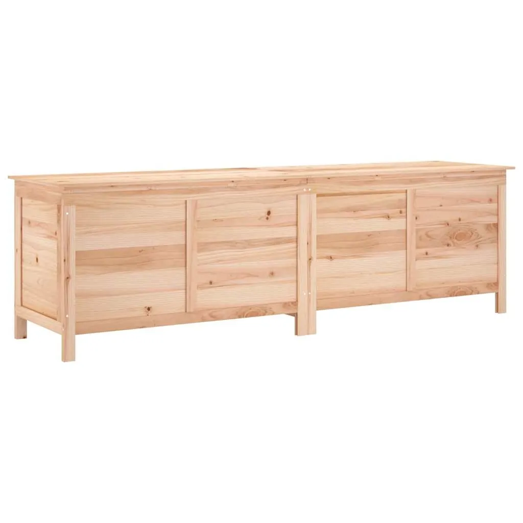 vidaXL Putekasse 198,5x50x56,5 cm heltre gran