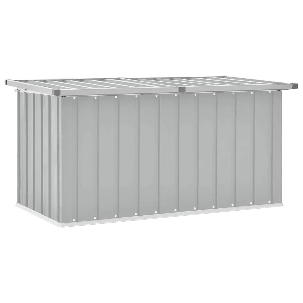 vidaXL Putekasse grå 129x67x65 cm