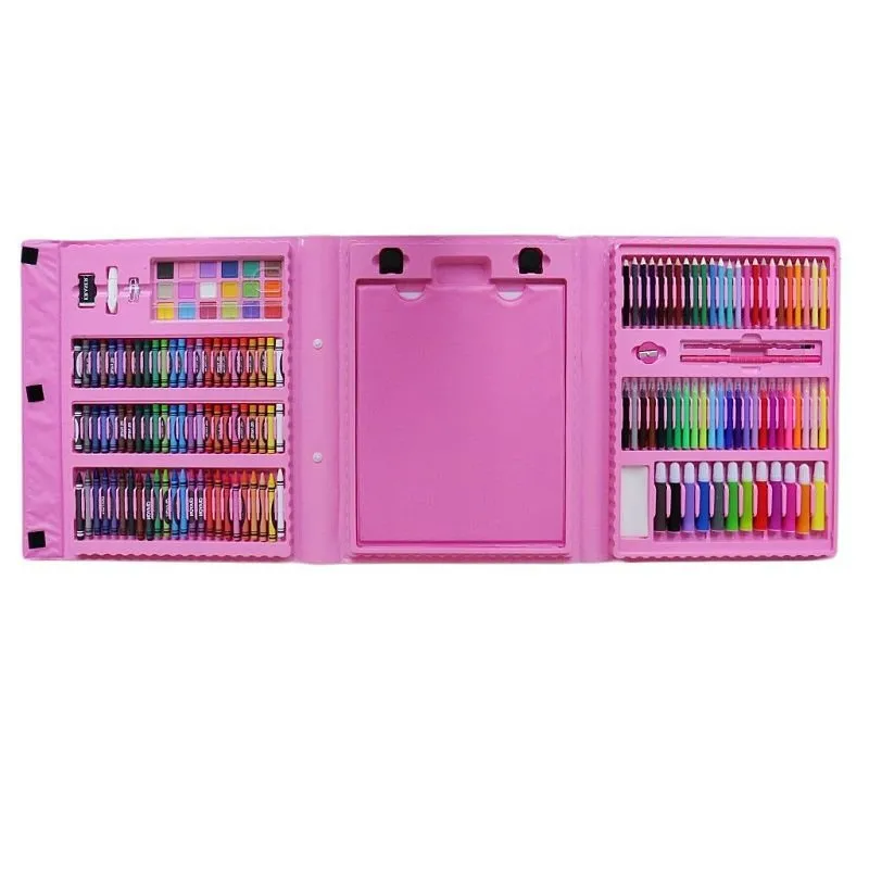Malingseske for barn, 176 deler - Rosa