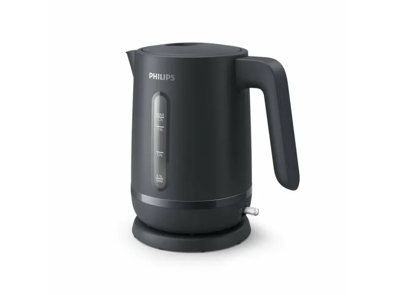 Philips 1000 series Essentials collection HD9314/90 -hurtigkoker i 1000-serien, 1,7 l, 2020 W, Svart, Plast, Vannivåindikator, Trådløs