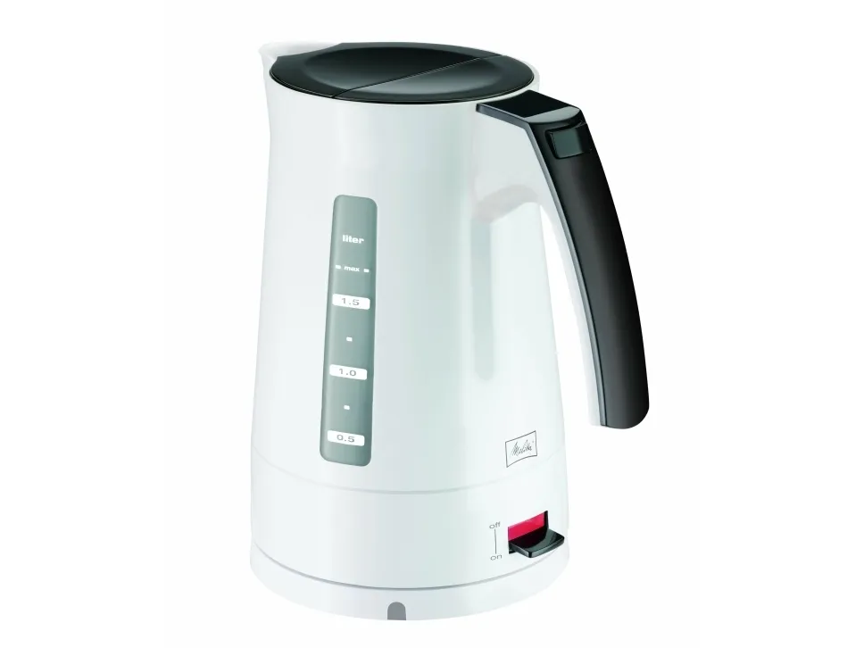 Melitta ENJOY Aqua 100301 - Kjele - 1.7 liter - 2.4 kW - hvit/svart