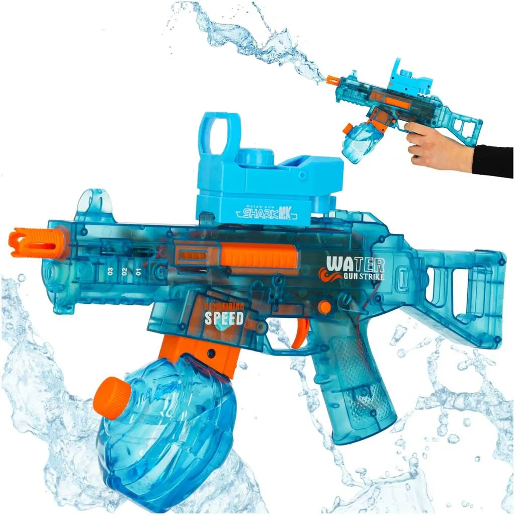 Elektrisk vannpistol med LED-lys – 350 ml