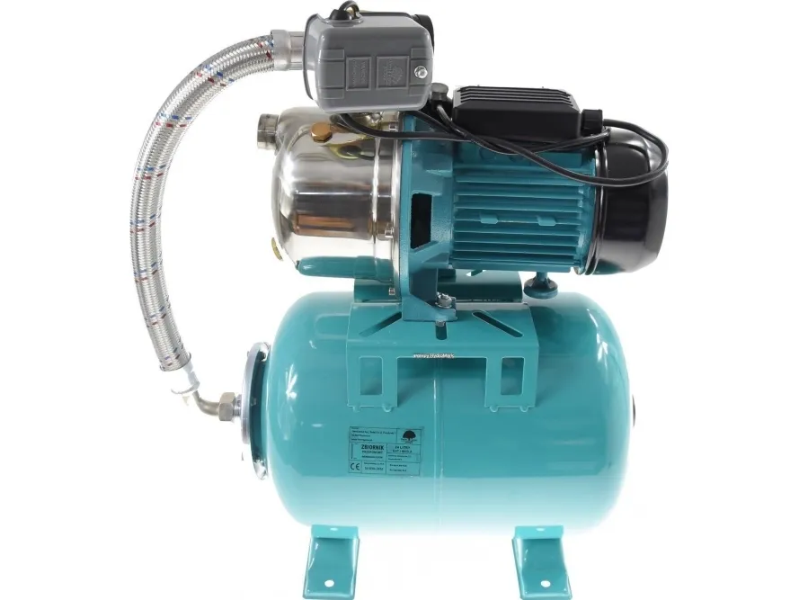 Omnigena hydrofor-sett JY 1000/24 1100 W, tank 24 l, INOX-kabinett