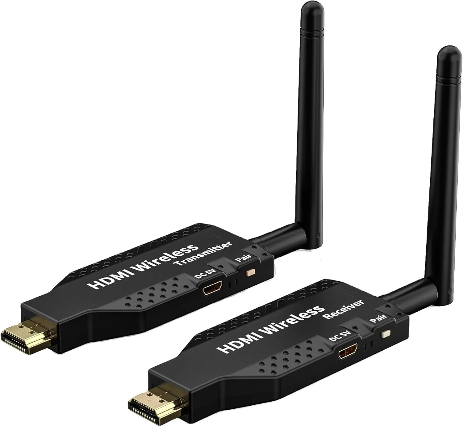 NÖRDIC Trådløs HDMI-forlenger Sender/Mottaker 1080P HD 5G Wifi for Laptop til TV PC Skjerm Projektor 50m