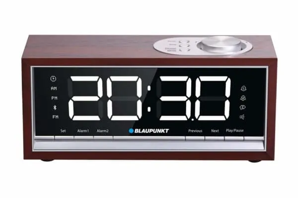 Blaupunkt CR60BT, Bærbar, Analog og digital, FM, PLL, LED, Sort, Tre, Rotasjon