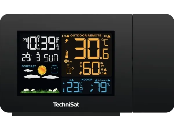Værstasjon TechniSat Imeteo P1 med projektor (76-4967-00)