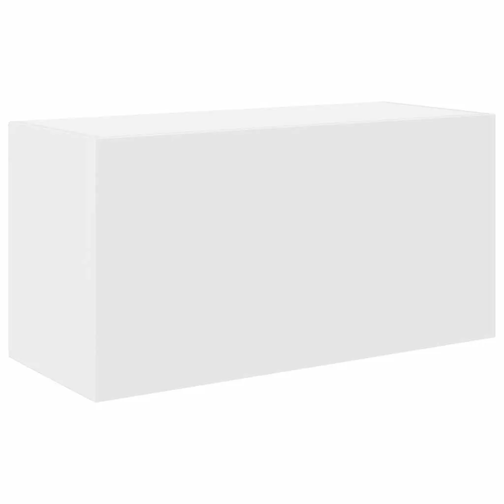 vidaXL Veggskap til baderom hvit 60x25x30 cm konstruert tre