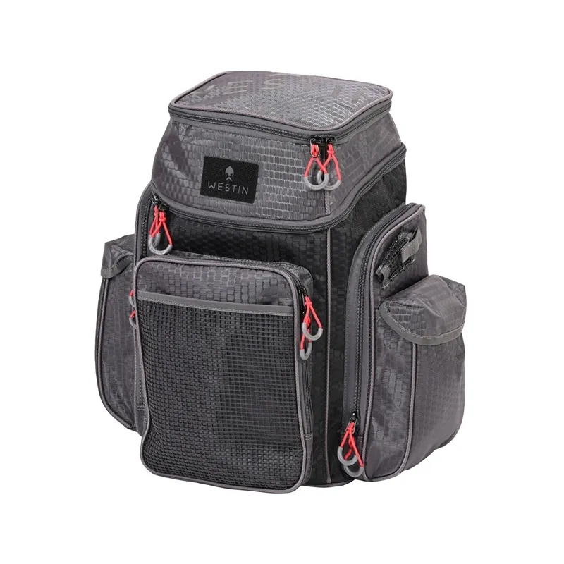 Westin W4 Ryggsekk Inkl. 2 Slukbokser, Large Titanium Black
