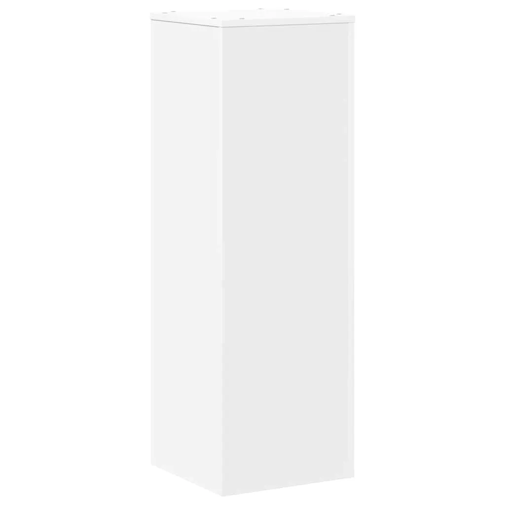 vidaXL Plantestativ hvit 33x33x100 cm konstruert tre