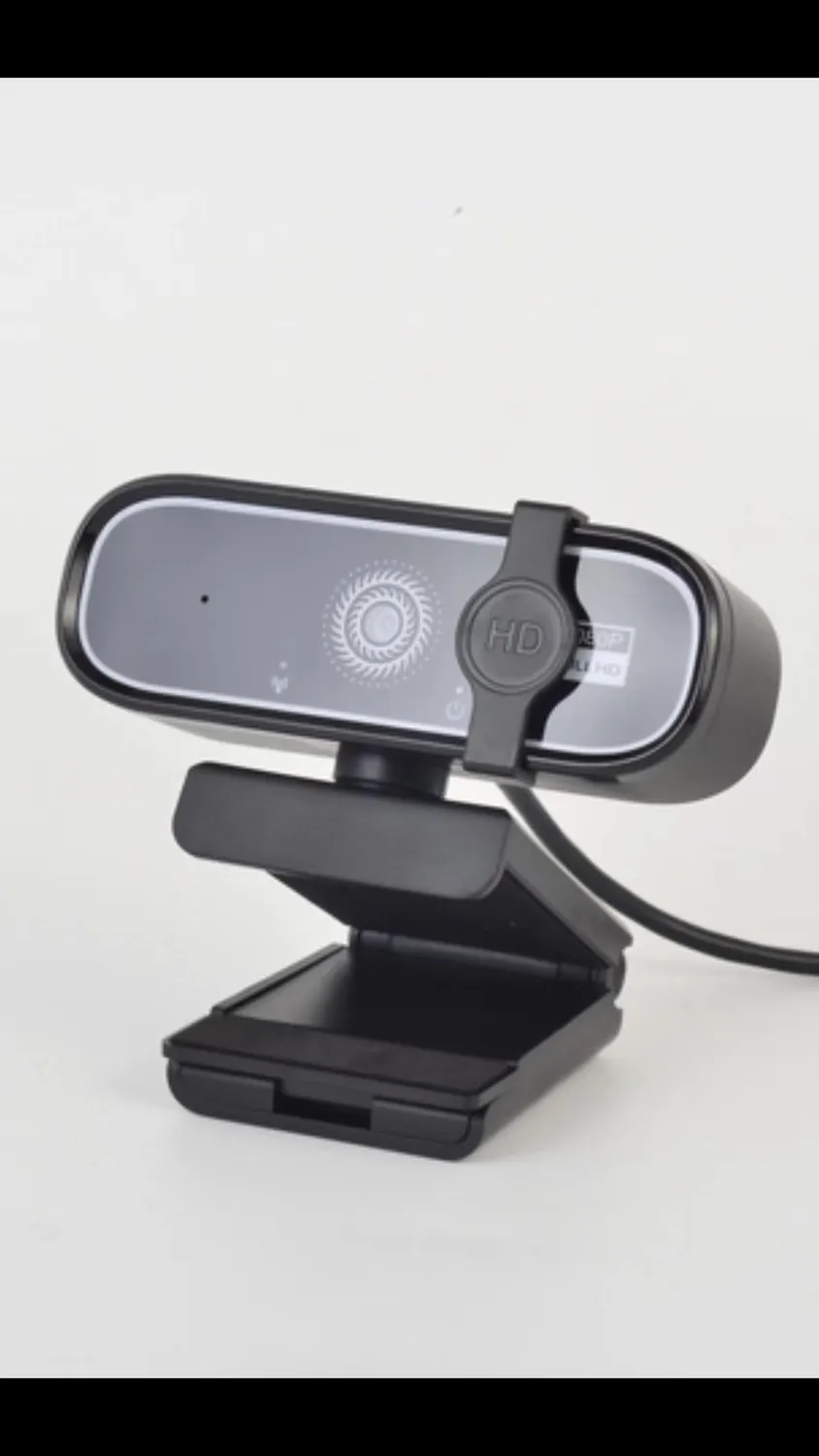 NÖRDIC USB Webcam 1080P Full HD 30fps med mikrofon roterbar 360 grader 2MP autofokus