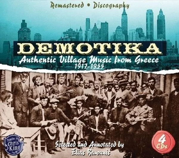Diverse artister: Demotika – autentisk gresk landsbymusikk (4CD)