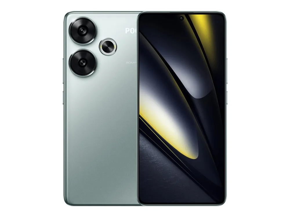 Xiaomi POCO F6 - 5G smarttelefon - dobbelt-SIM - RAM 8 GB / Internminne 256 GB - OLED display - 6.67" - 2712 x 1220 piksler (120 Hz) - 2x bakkamera...