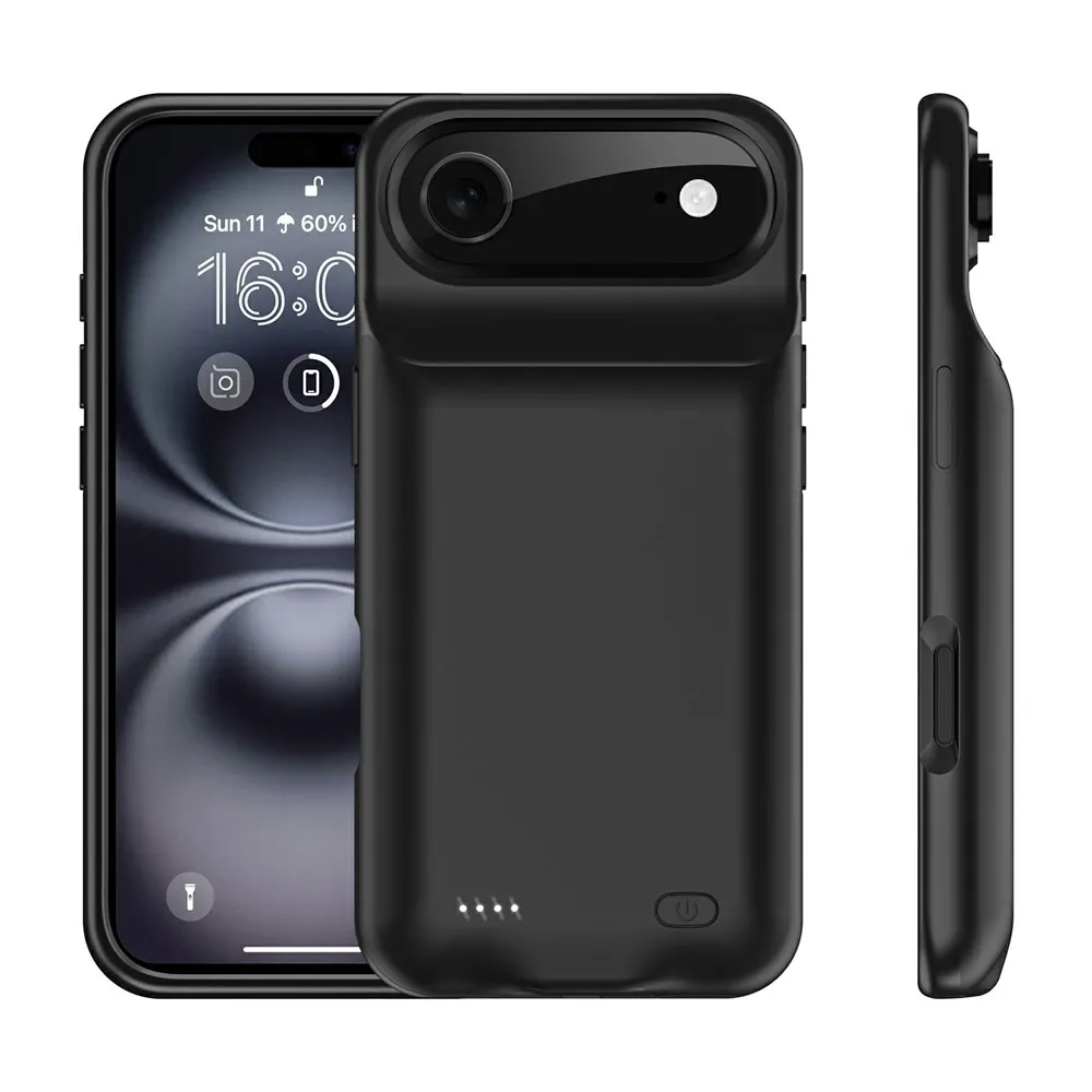 Ladetui For iPhone Air 6000mAh oppladbart batterideksel Powerbank