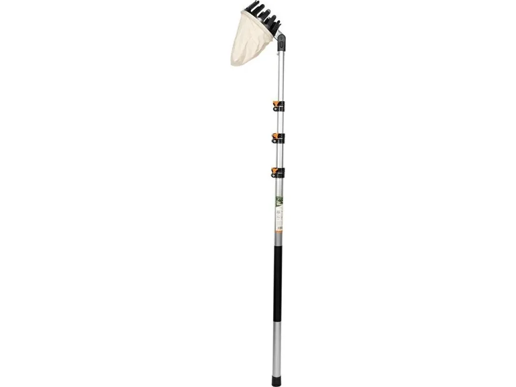 Bradas V-SERIES teleskopstang for fruktplukking, 3,6 m