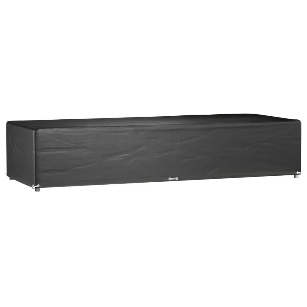 vidaXL Solsengtrekk 12 maljer 205x75x40 cm polyetylen
