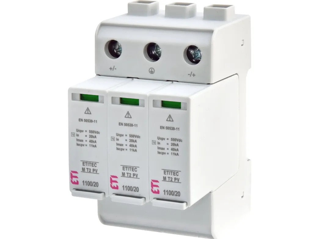 ETI-Polam overspenningsvern PV type 2 C ETITEC M T2 PV 1100/20 Y 002440515