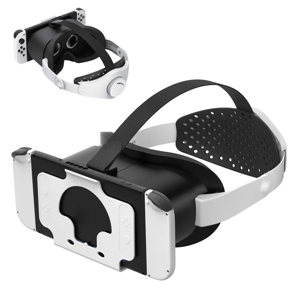 DEVASO kompatibel med Nintendo Switch VR - hodesett med justerbar hoderem
