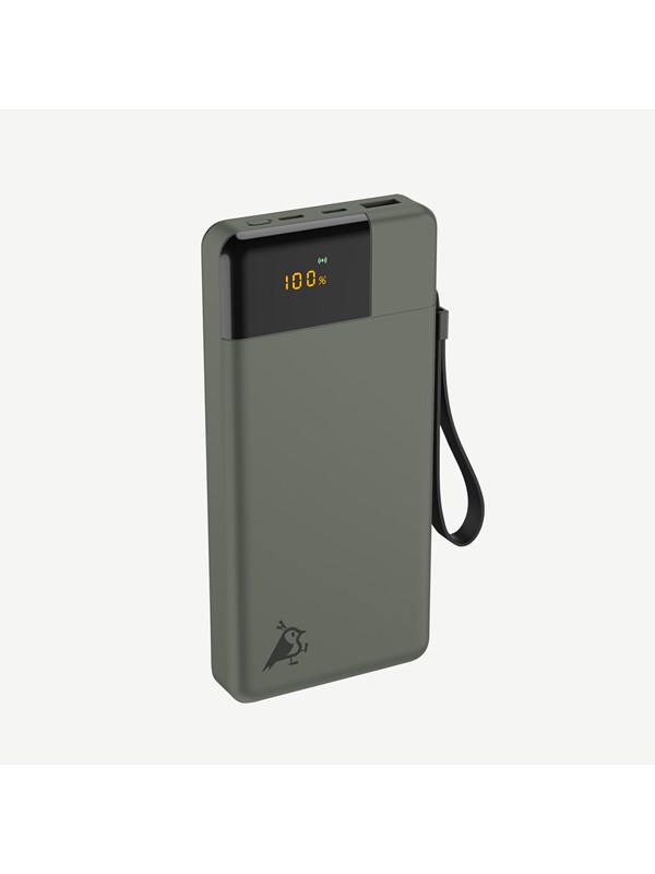 Aqiila Powerbird B20 - 20W - Nødlader - Mose - 20000 mAh