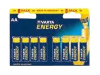 Varta Energy 4106 - Double Blister - batteri 8 x AA-type - Alkalisk