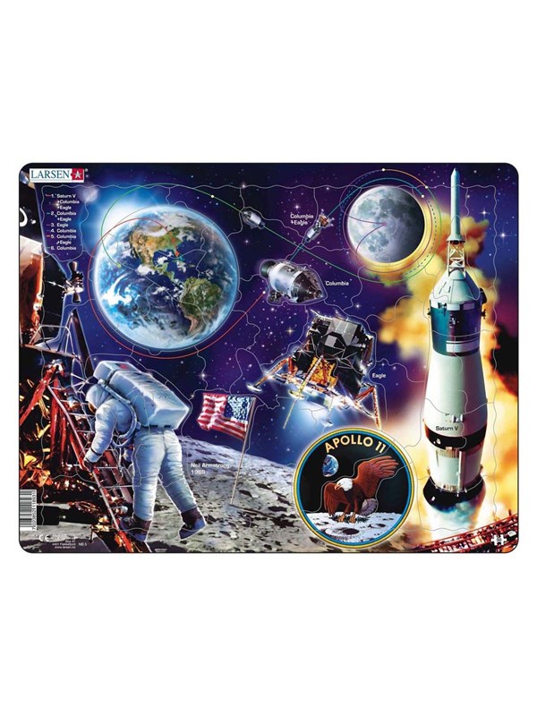 Larsen Puzzles Apollo 11