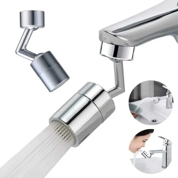 720 ° roterende dyse til trykk - adapter ABS