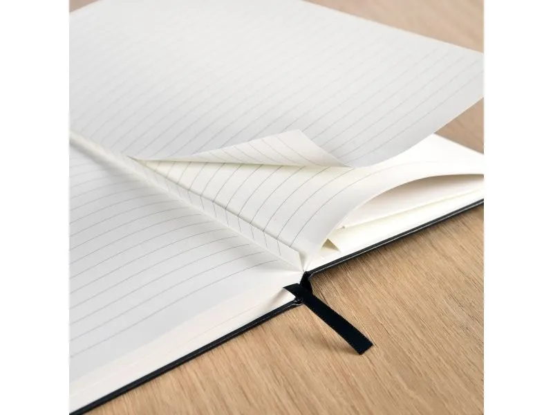 Classic Professional Notesbog A5 Linjeret Sort