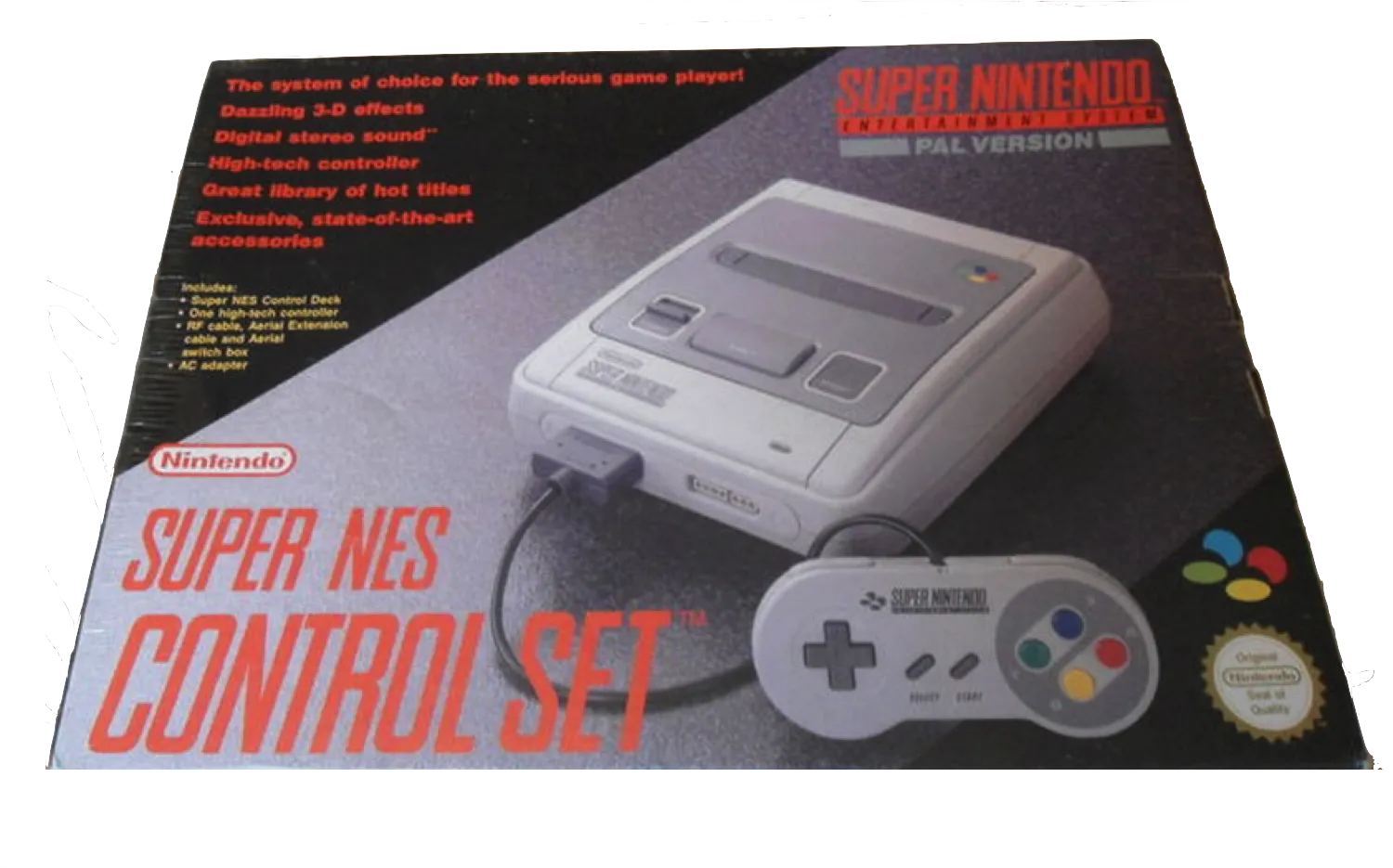 Super Nintendo Console Control Set SCN (BRUKT VARE)